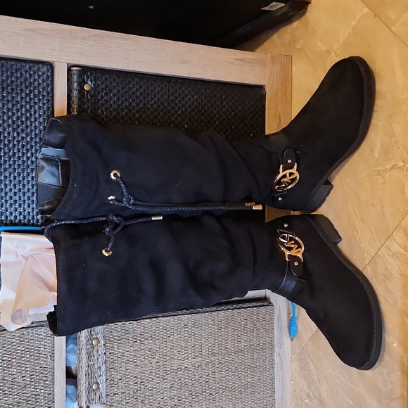 Michael Kors fur lined knee boots - Picture 3 of 13